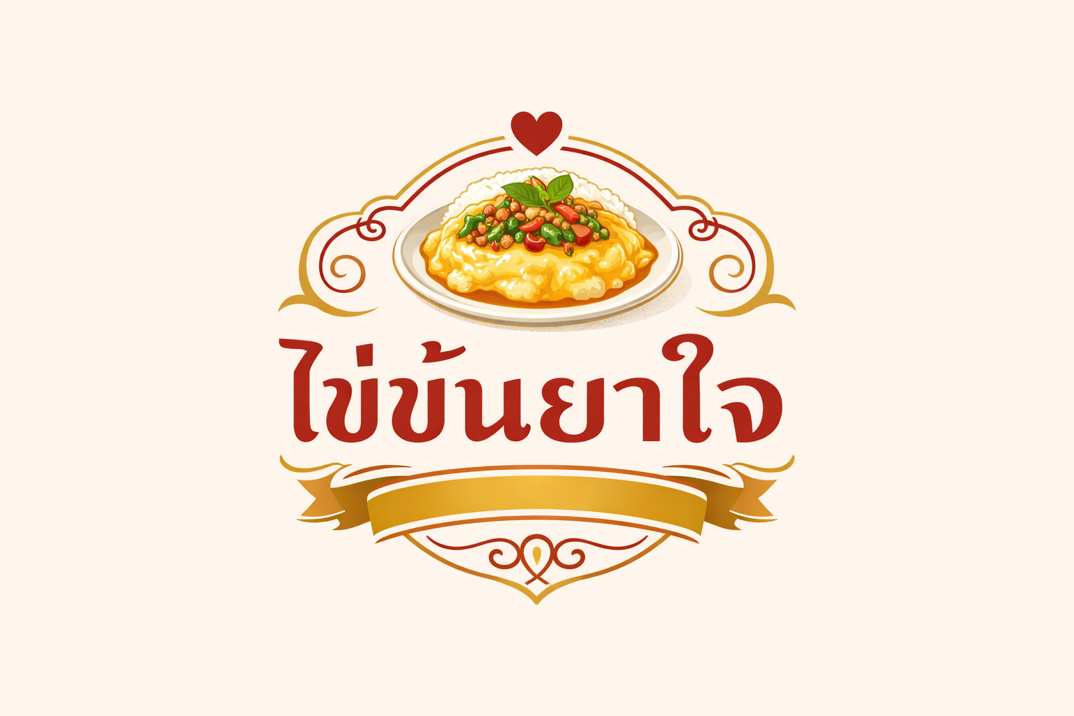 โลโก้ร้านไข่ข้นยาใจ
